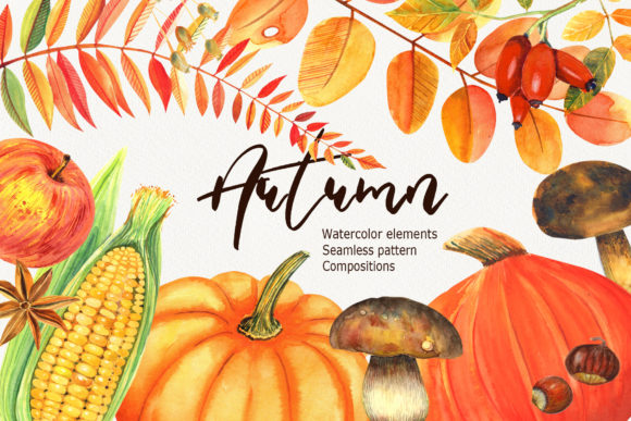 Watercolor Autumn Clipart Review